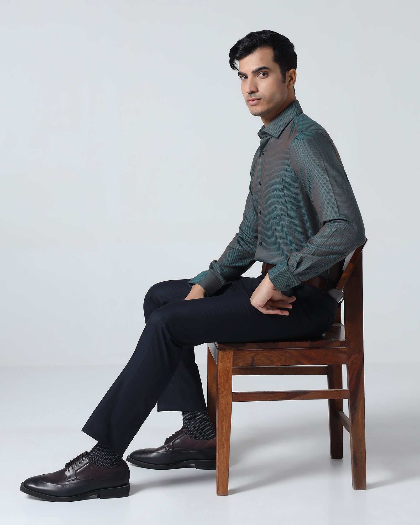 Beetle Textured Shirt - Recite