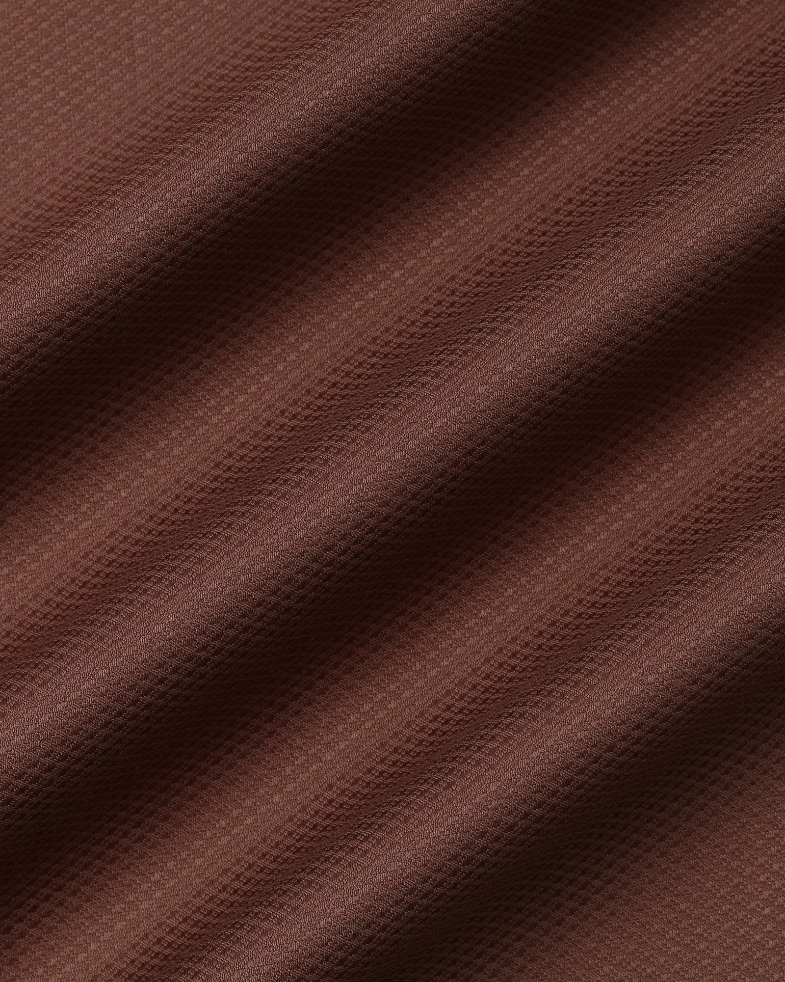 Rust Non Iron Textured Shirt - P31
