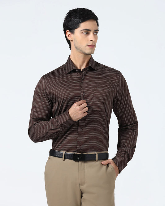 Rust Printed Shirt - Rapid