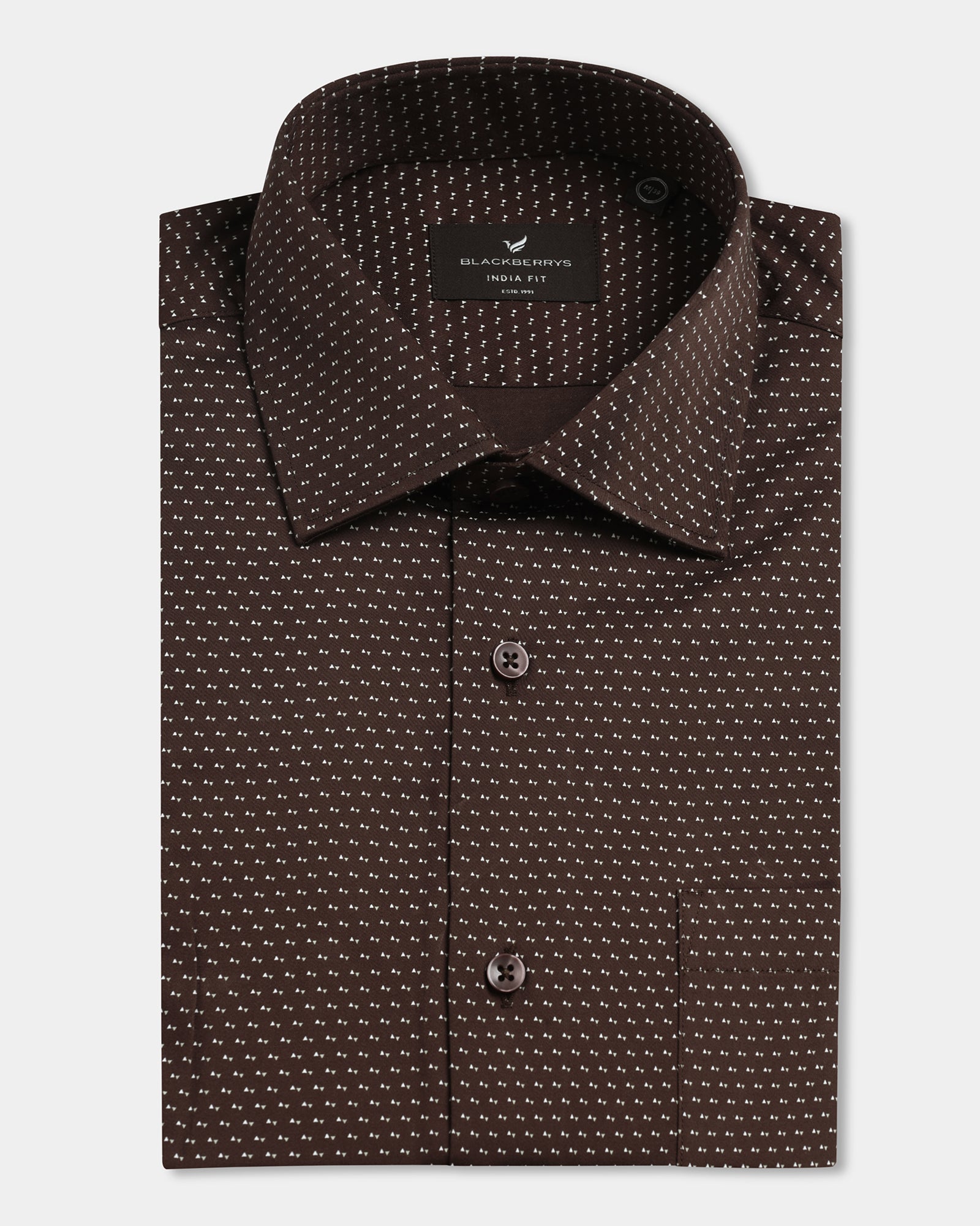Rust Printed Shirt - Rapid