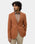 Rust Solid Blazer - Rafferty