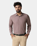 Rust Techpro Stripe Shirt - Grill