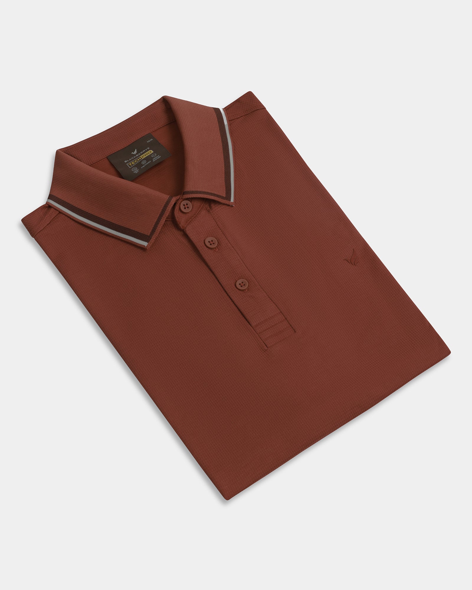 Rust TechPro Textured Polo - Titan