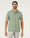 Sage Green Printed Polo - Maze