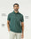 Sage Green TechPro Printed Polo - Luna