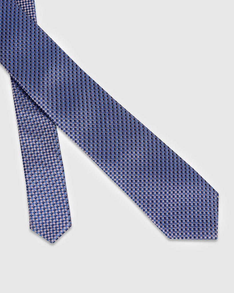 Silk Lavender Printed Tie - Volkan