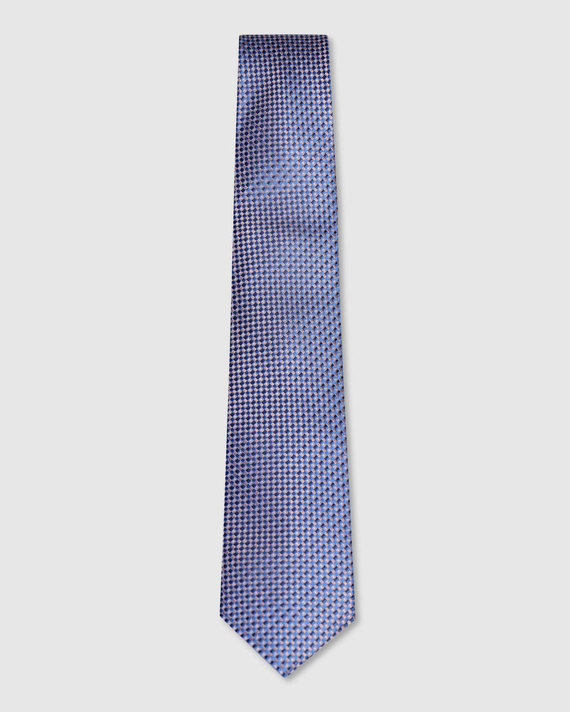 Silk Lavender Printed Tie - Volkan