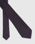 Silk Purple Jacquard Tie - Vagor