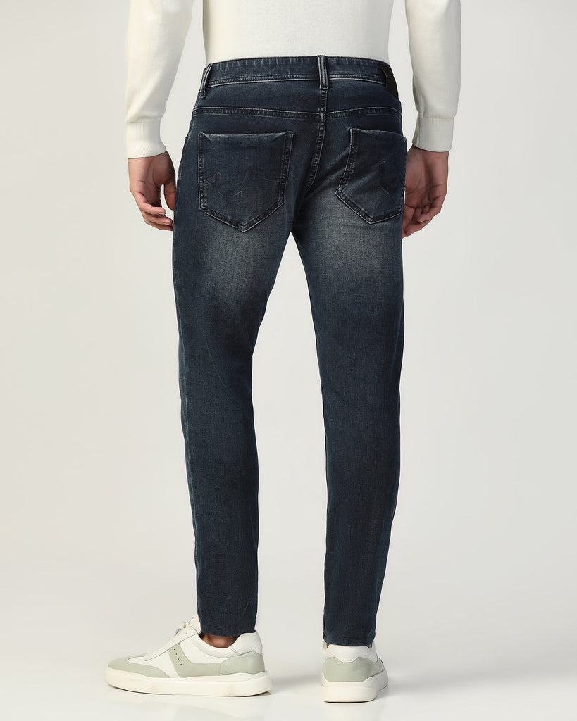 Skinny Cropped Fiji Fit Indigo Blue Jeans - Seijen