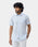 Sky Blue Half Sleeve Linen Solid Shirt - Cleo