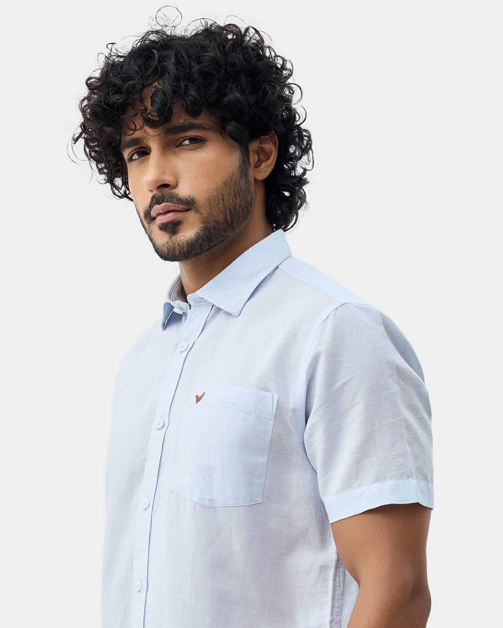 FADE COLOR LINEN HALF SLEEVE SKIPPER BATONER 【公式通販】