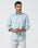 Sky Blue Printed Shirt - Rasol