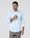 Sky Blue Printed Shirt - Sarol