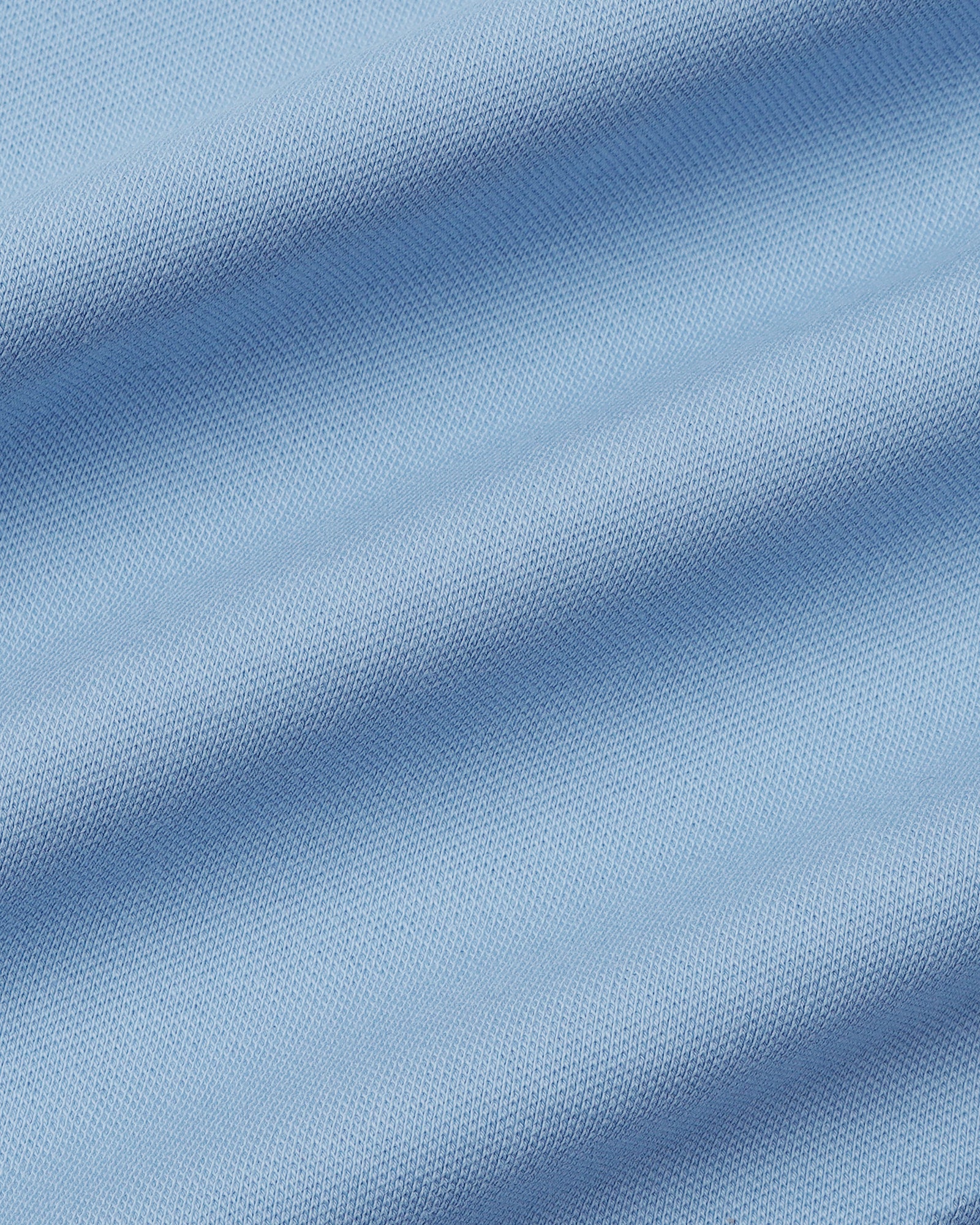 Sky Blue Solid Polo - Aesun