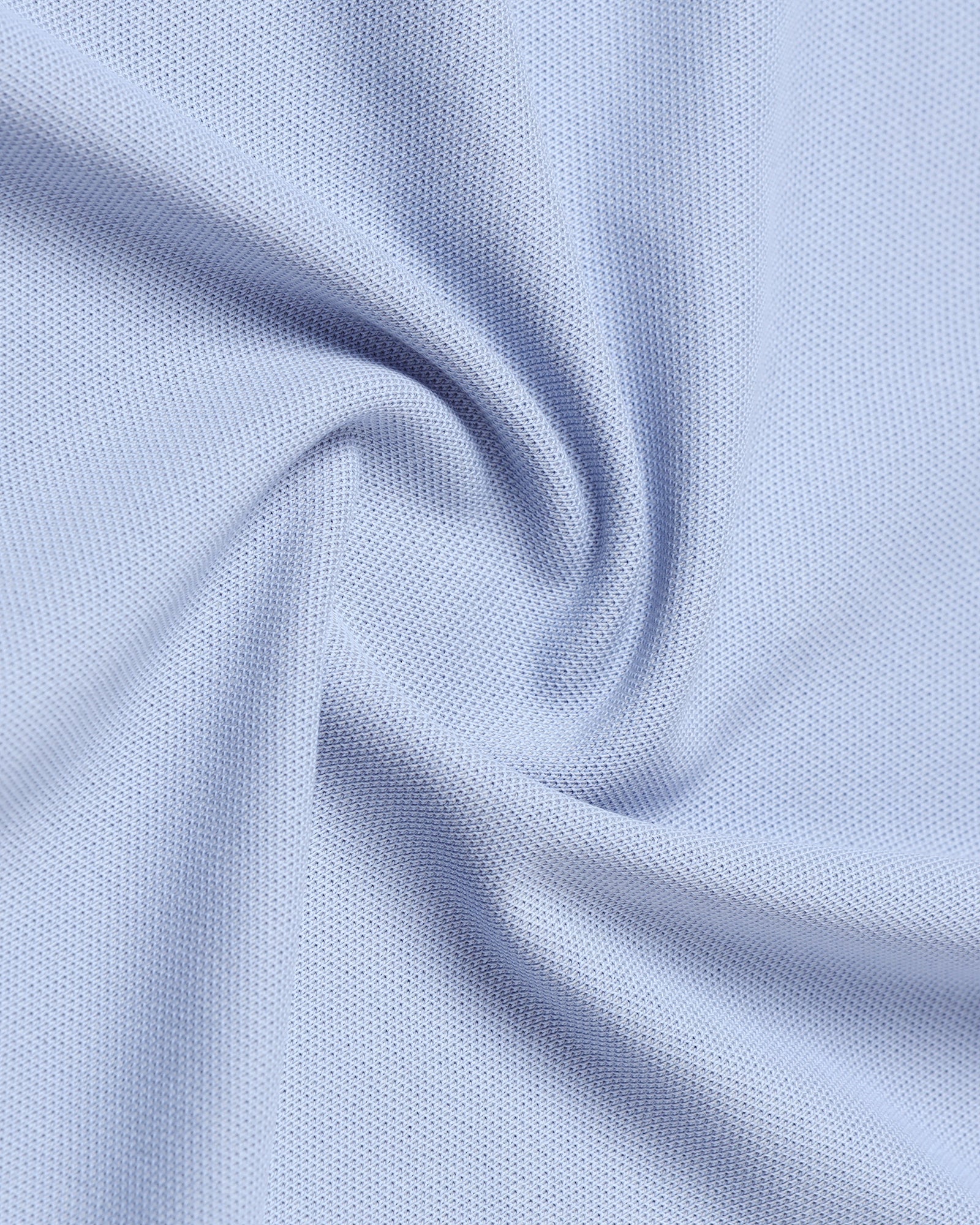 Sky Blue Must Haves Solid Polo - Yukii