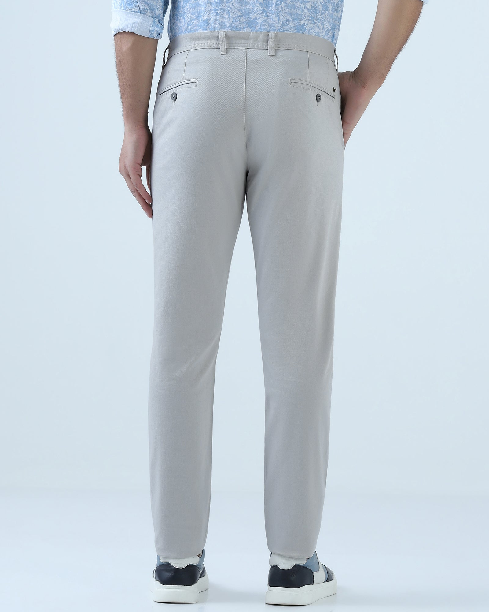Sky Textured Khakis - Monk