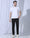 Slim Fit B-91 Casual Black Solid Khakis - Martin