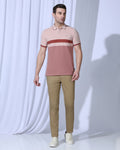 Slim Fit B-91 Casual Khaki Solid Khakis - Martin