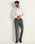 Slim Fit B-91 Formal Navy Printed Trouser - Enzo