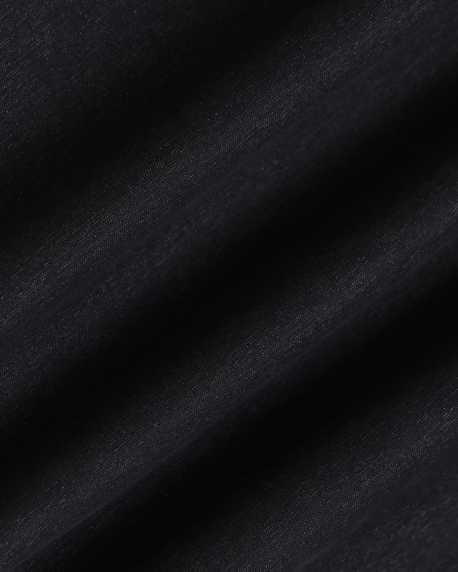 Slim Comfort B-95 Casual Black Solid Khakis - Cypher