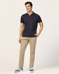 Slim Comfort B-95 Casual Khaki Solid Khakis - Lab