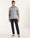 Slim Comfort B-95 Casual Navy Solid Khakis - Fred