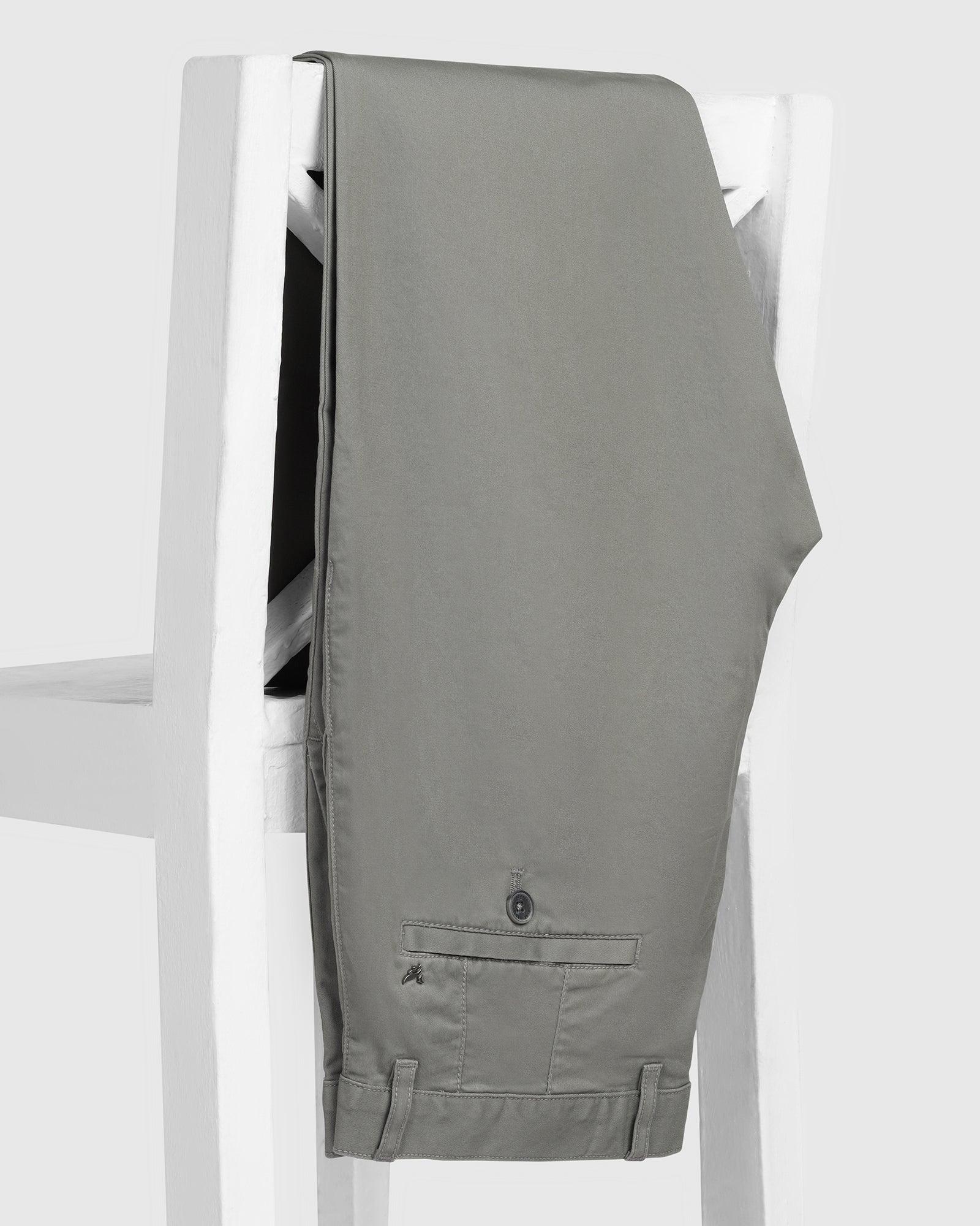 Slim Comfort B-95 Casual Olive Solid Khaki - Lab - Blackberrys