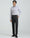 Slim Comfort B-95 Formal Charcoal Textured Trouser - Campbell