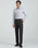 Slim Comfort B-95 Formal Charcoal Textured Trouser - Campbell