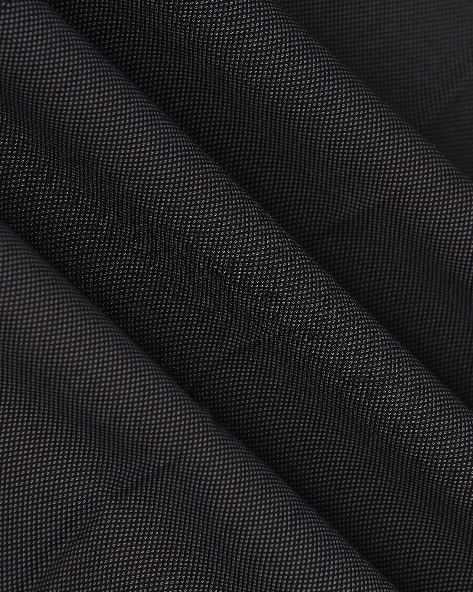 Slim Comfort B-95 Formal Charcoal Textured Trouser - Campbell