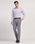 Slim Comfort B-95 Formal Grey Textured Trouser - Passion