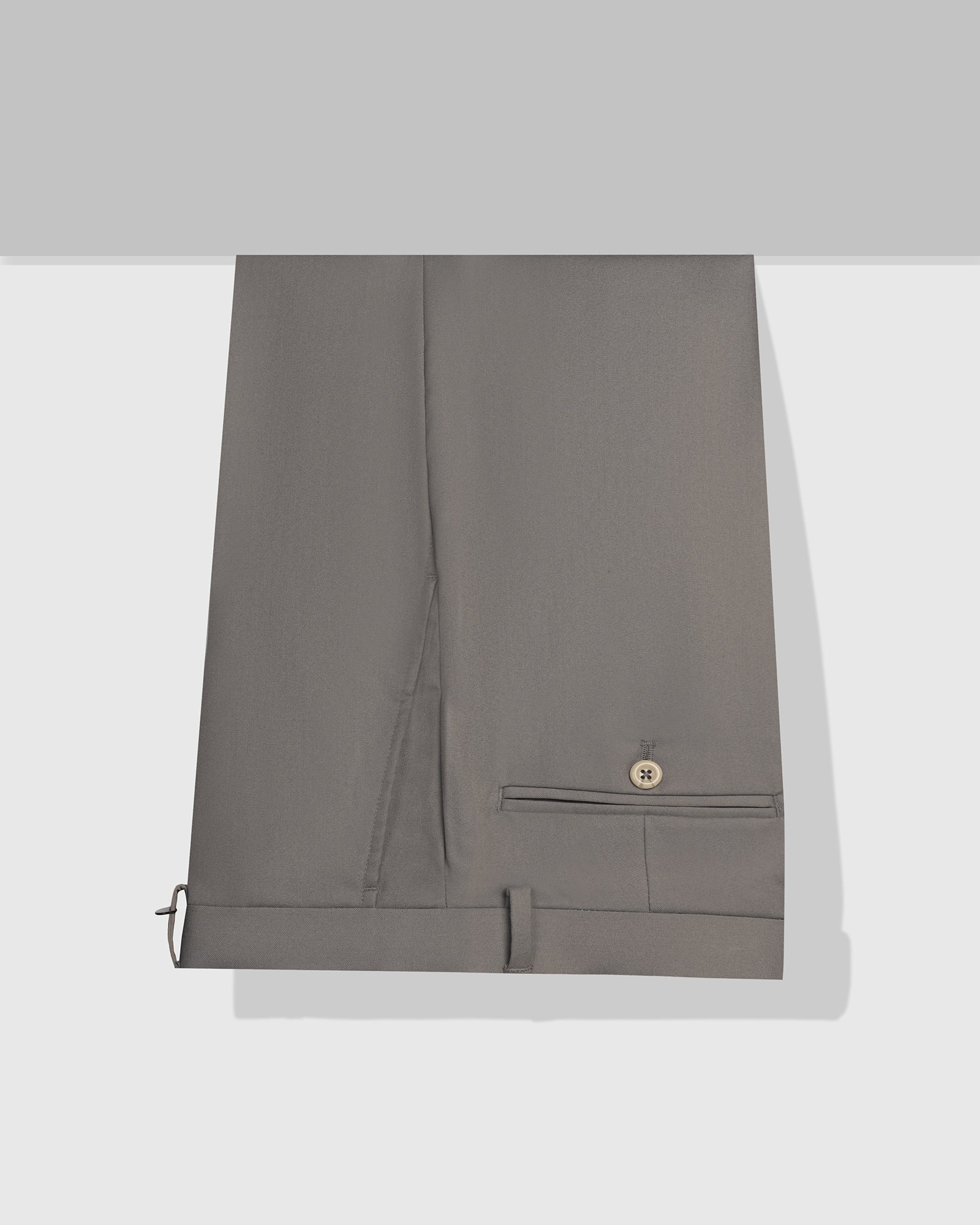 Slim Comfort B-95 Formal Mouse Solid Trouser - May