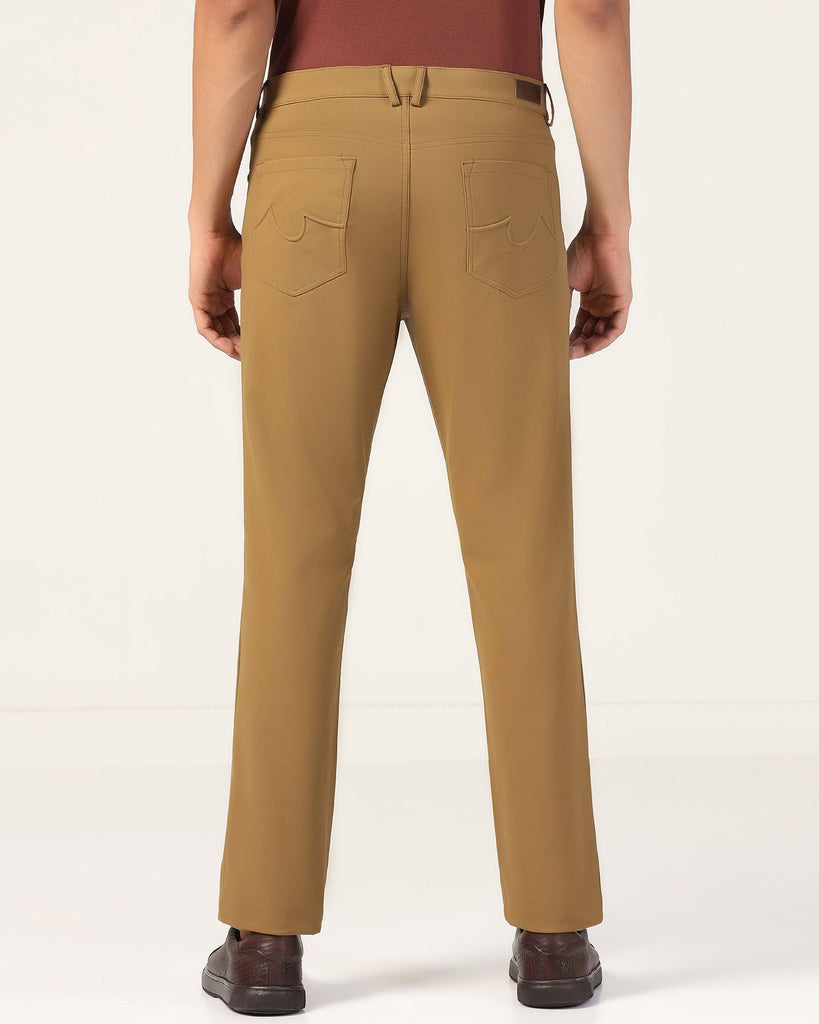 TechPro Slim Comfort Casual Khaki Solid Khakis - Gogg