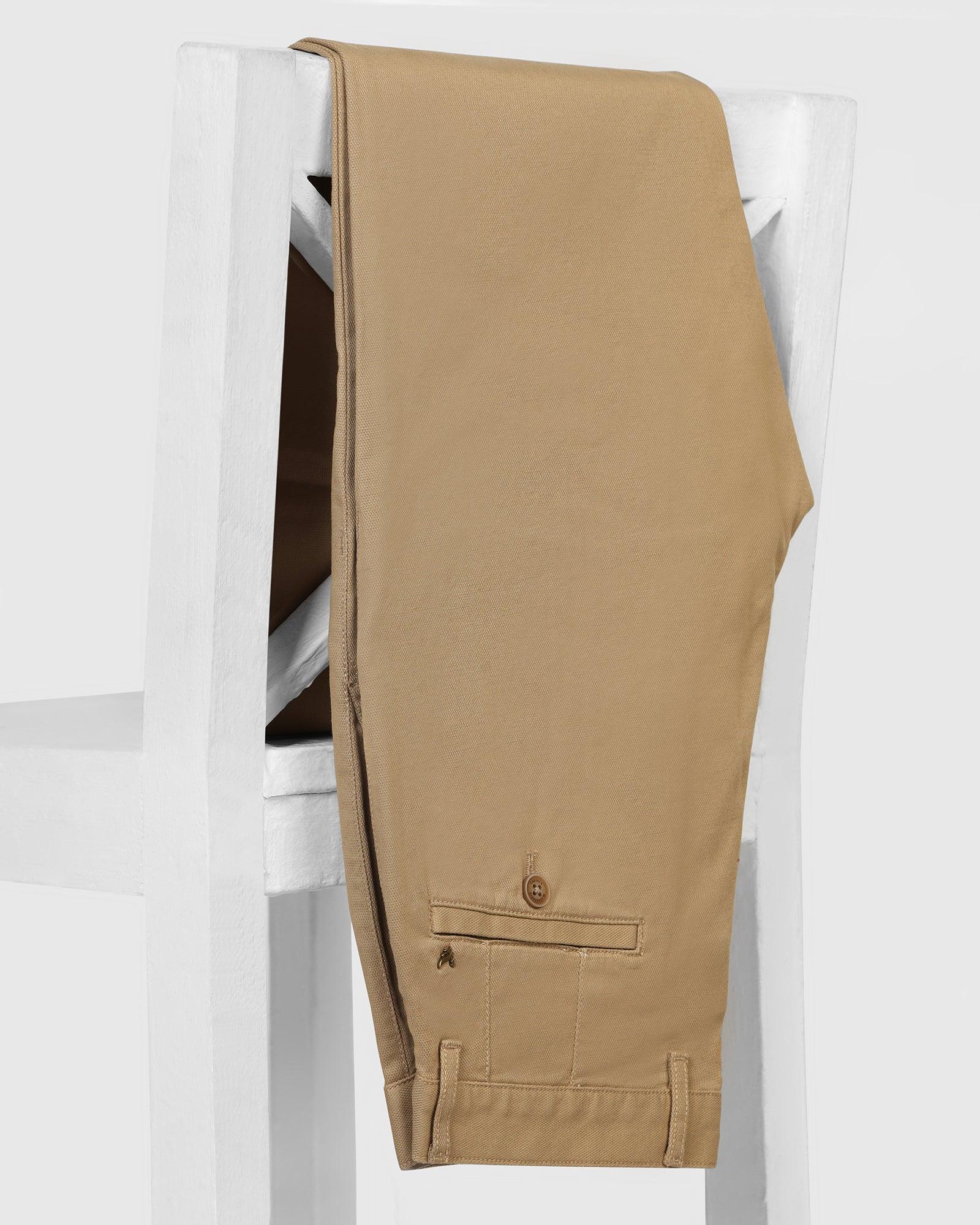 Slim Fit B-91 Casual Khaki Solid Khakis - Mint - Blackberrys