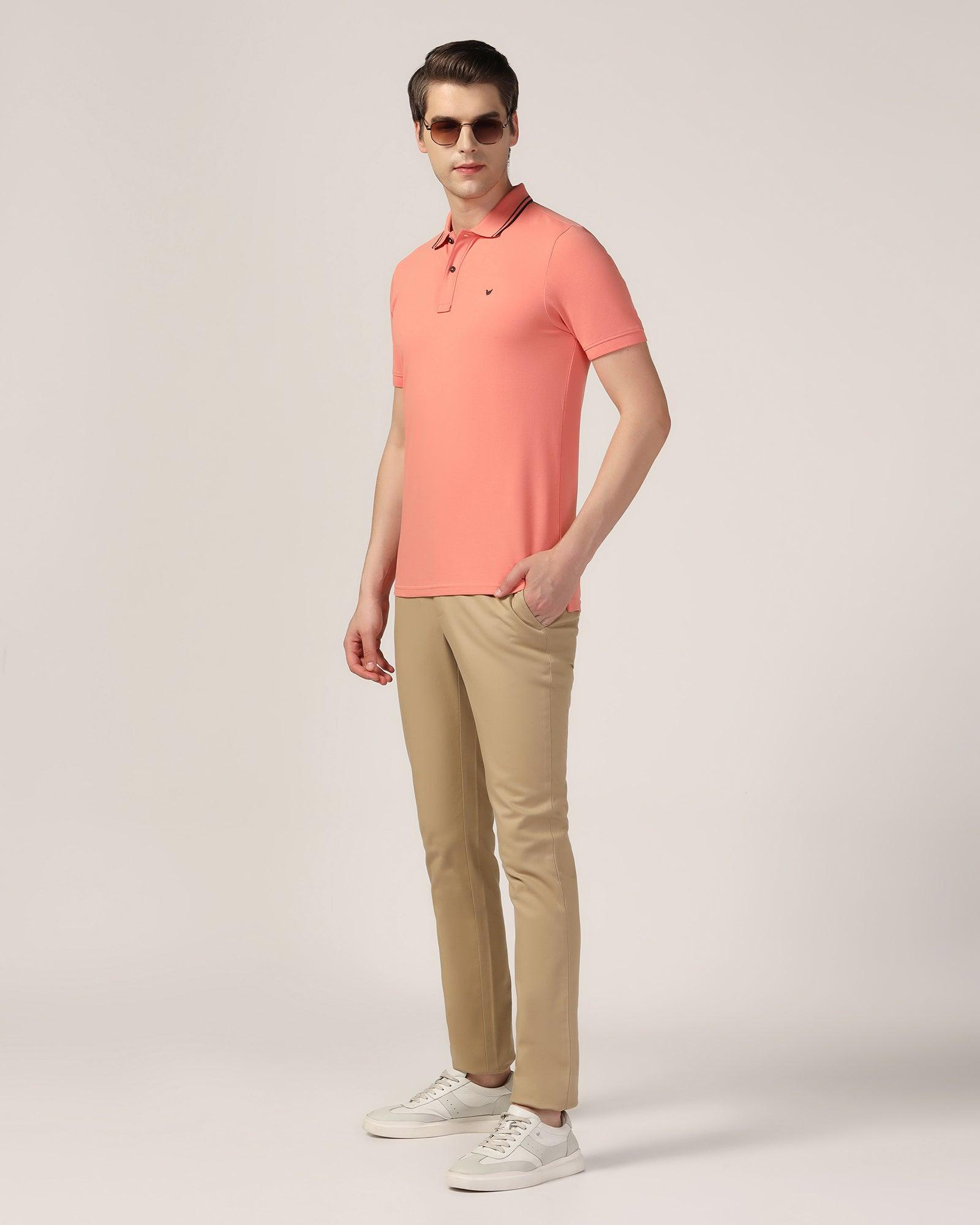 Slim Fit B-91 Casual Khaki Solid Khakis - Mint - Blackberrys