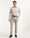 Slim Fit B-91 Formal Beige Textured Trouser - Tumi