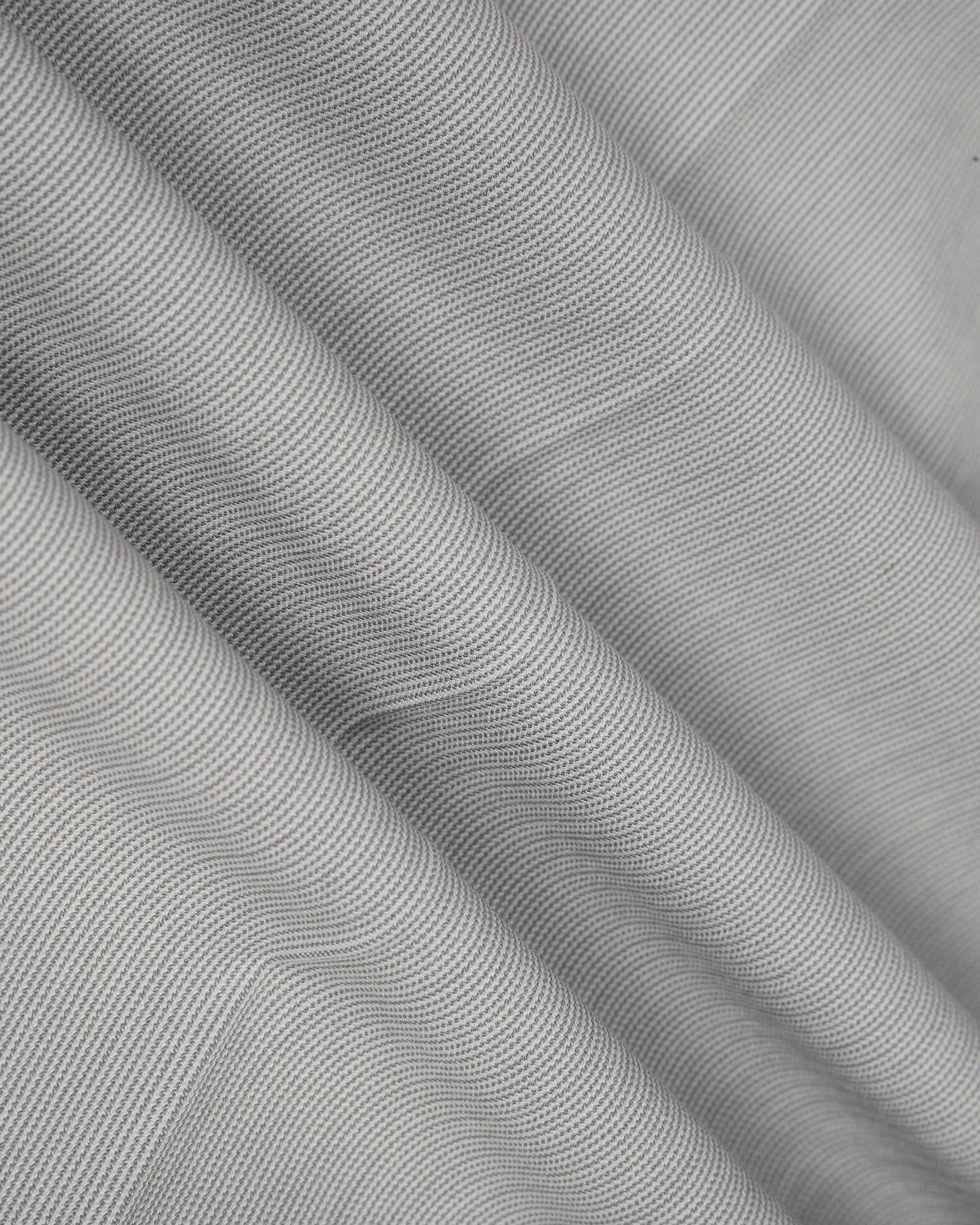 Slim Fit B-91 Formal Light Grey Stripe Trouser - Ninja