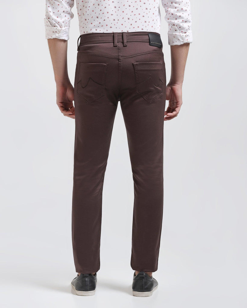 Slim Yonk Fit Coffee Jeans - Abto