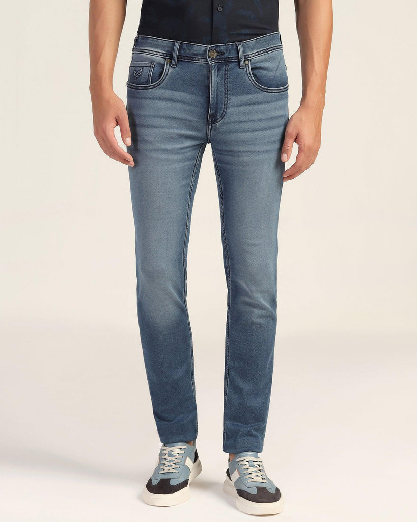 Slim Yonk Fit Indigo Blue Jeans - Anton