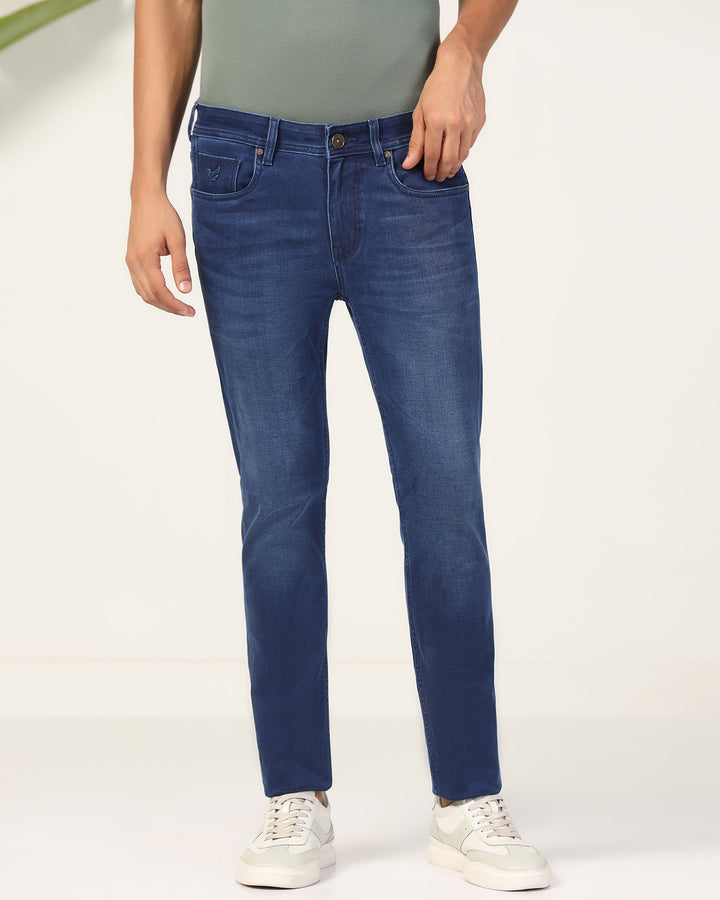 Slim Yonk Fit Indigo Blue Jeans - Archie