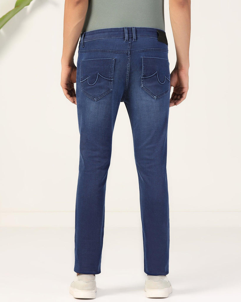 Slim Yonk Fit Indigo Blue Jeans - Archie