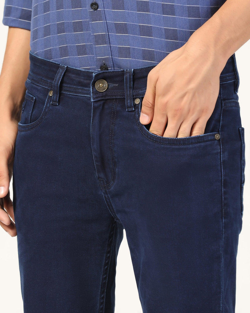 Slim Yonk Fit Indigo Blue Jeans - Max