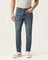 Slim Yonk Fit Indigo Blue Textured Jeans - Alfred