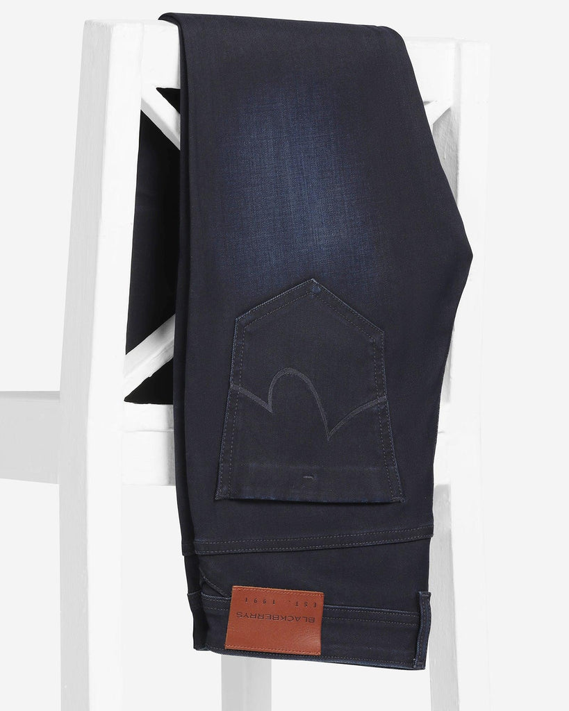 Slim Yonk Fit Indigo Blue Jeans - Liam