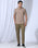 Sneaker Fit Casual Khaki Solid Khakis - Lite