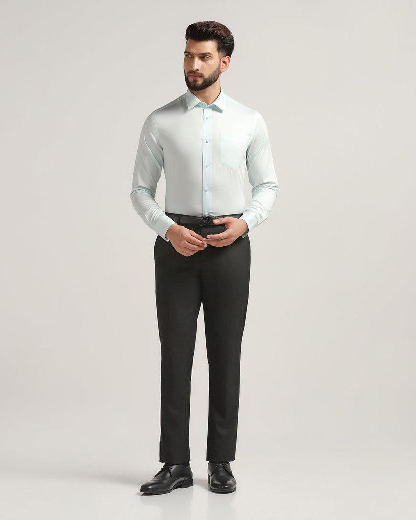 Must Haves Formal Aqua Solid Shirt - Sailor