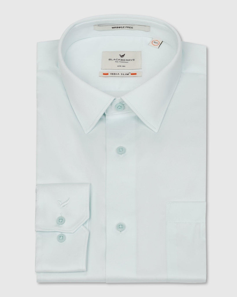 Must Haves Formal Aqua Solid Shirt - Sailor