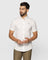 Formal Half Sleeve White Solid Shirt - Pareto