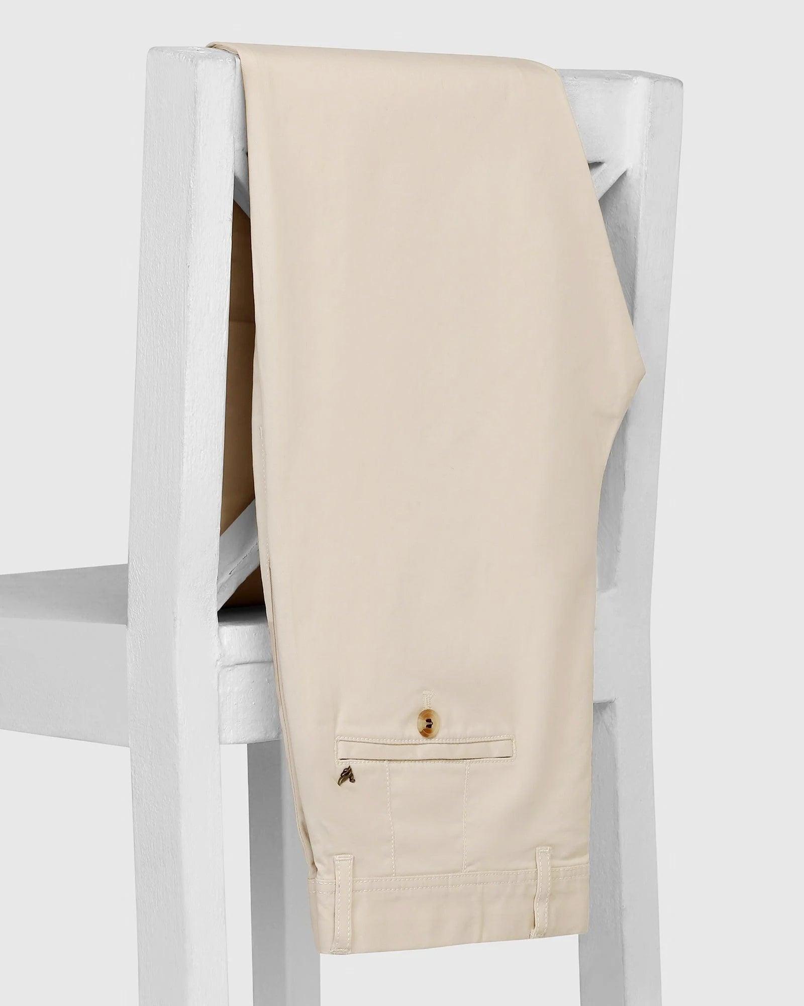 Casual Khakis In Beige B-95 (Lab) - Blackberrys
