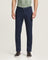 Super Slim Phoenix Casual Navy Solid Khakis - John